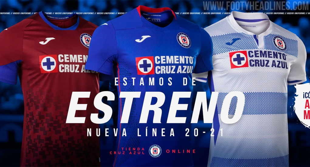 Cruz azul deals new jersey 2020